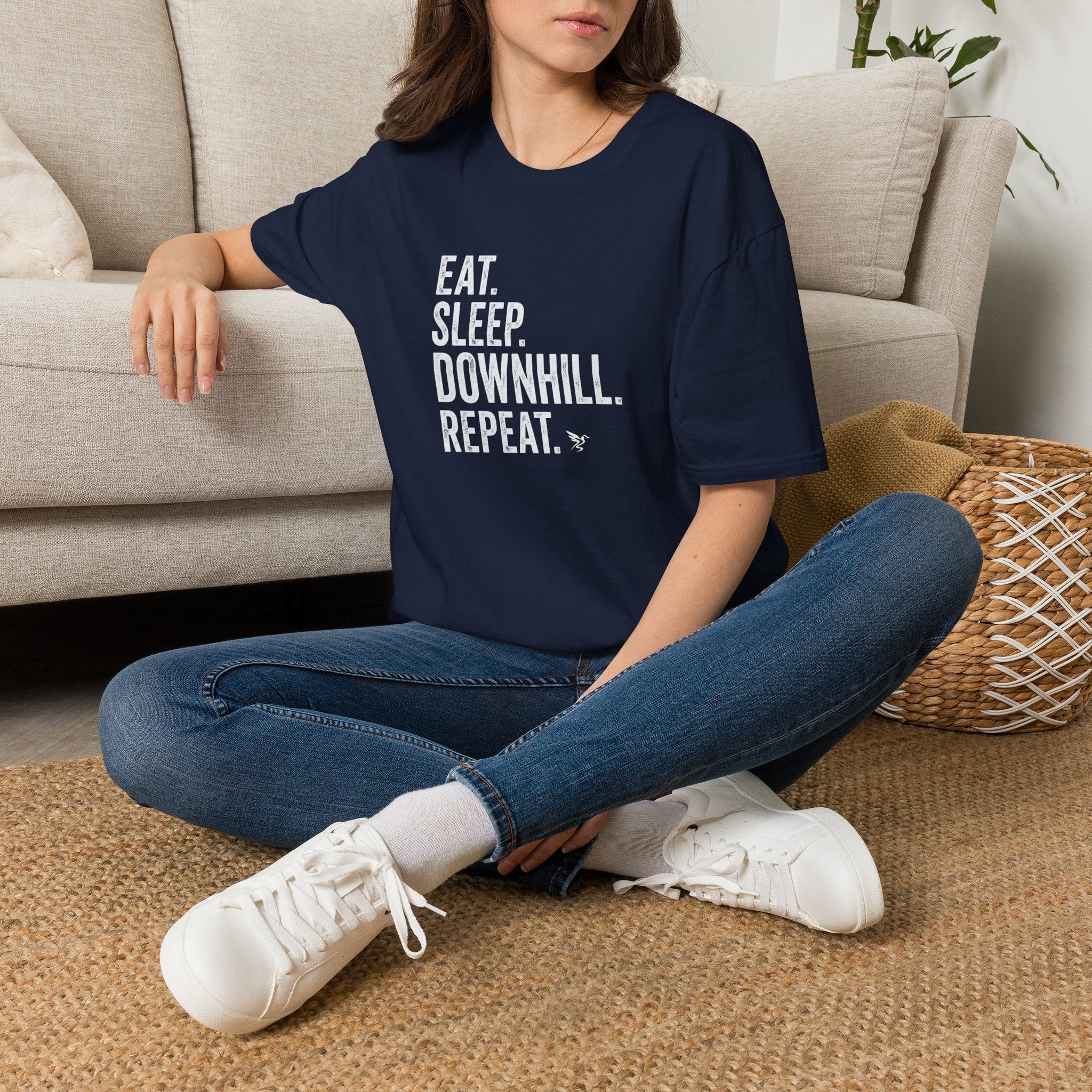 Eat Sleep Downhill Repeat Tee