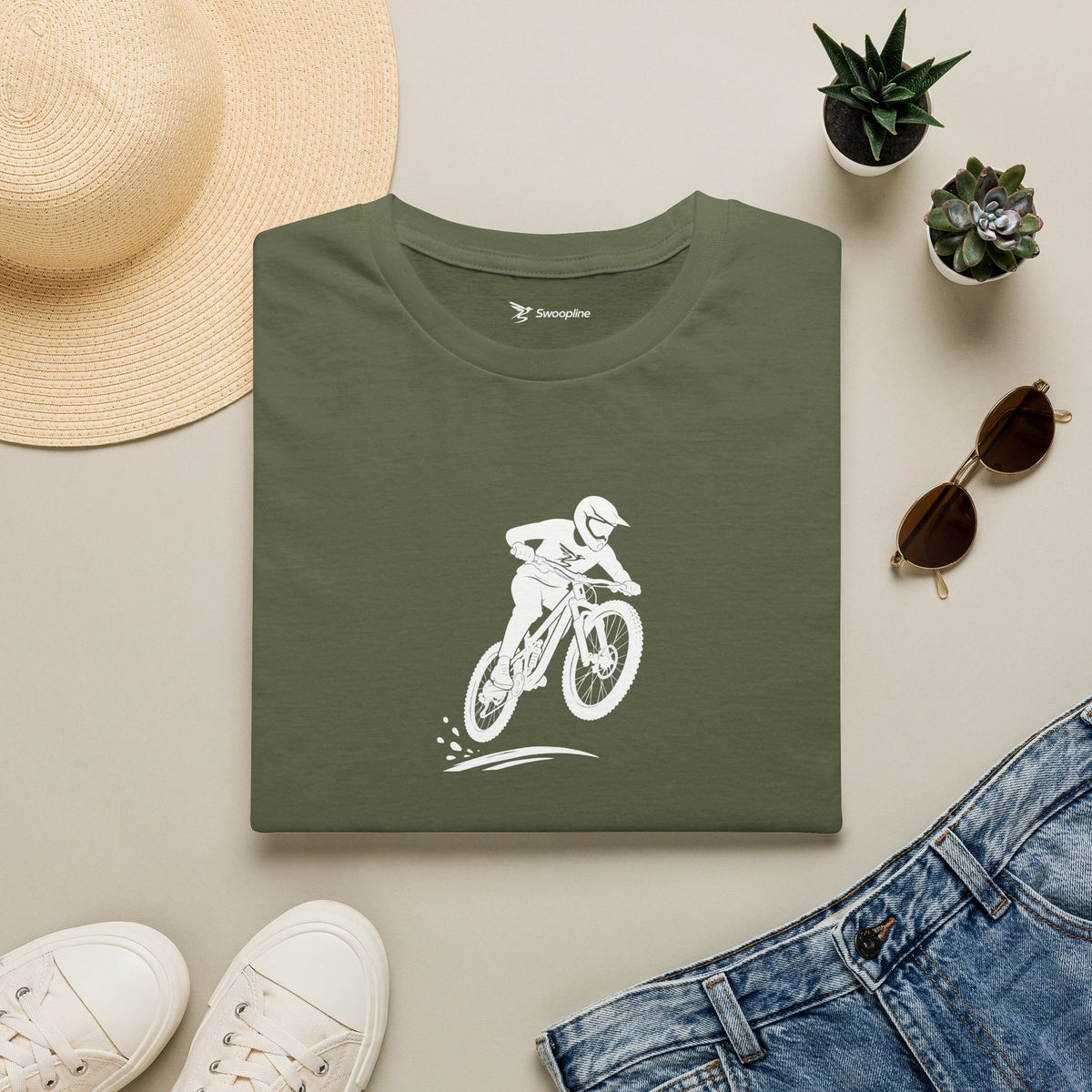 Swoopline Send It MTB Tee
