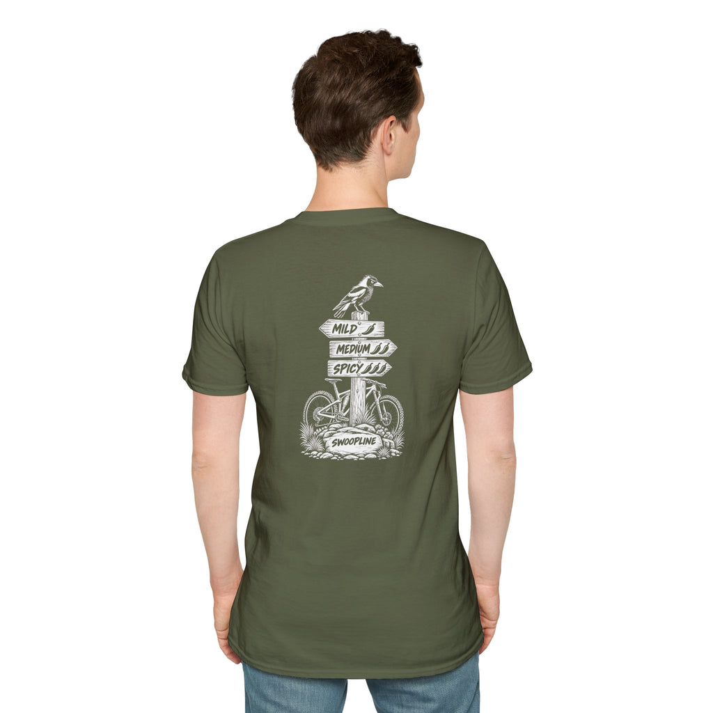 Mild, Medium or Spicy Line Tee