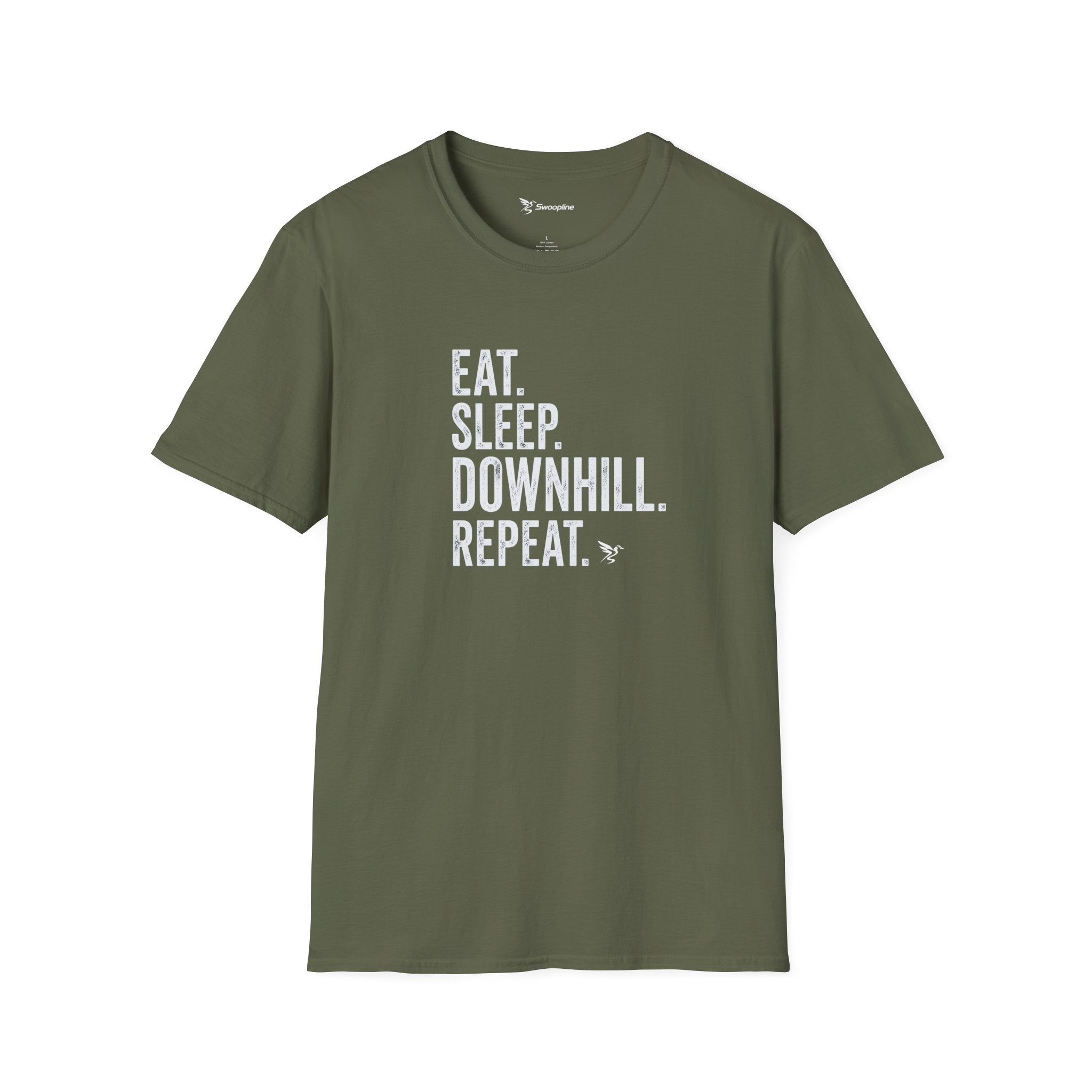 Eat Sleep Downhill Repeat Tee