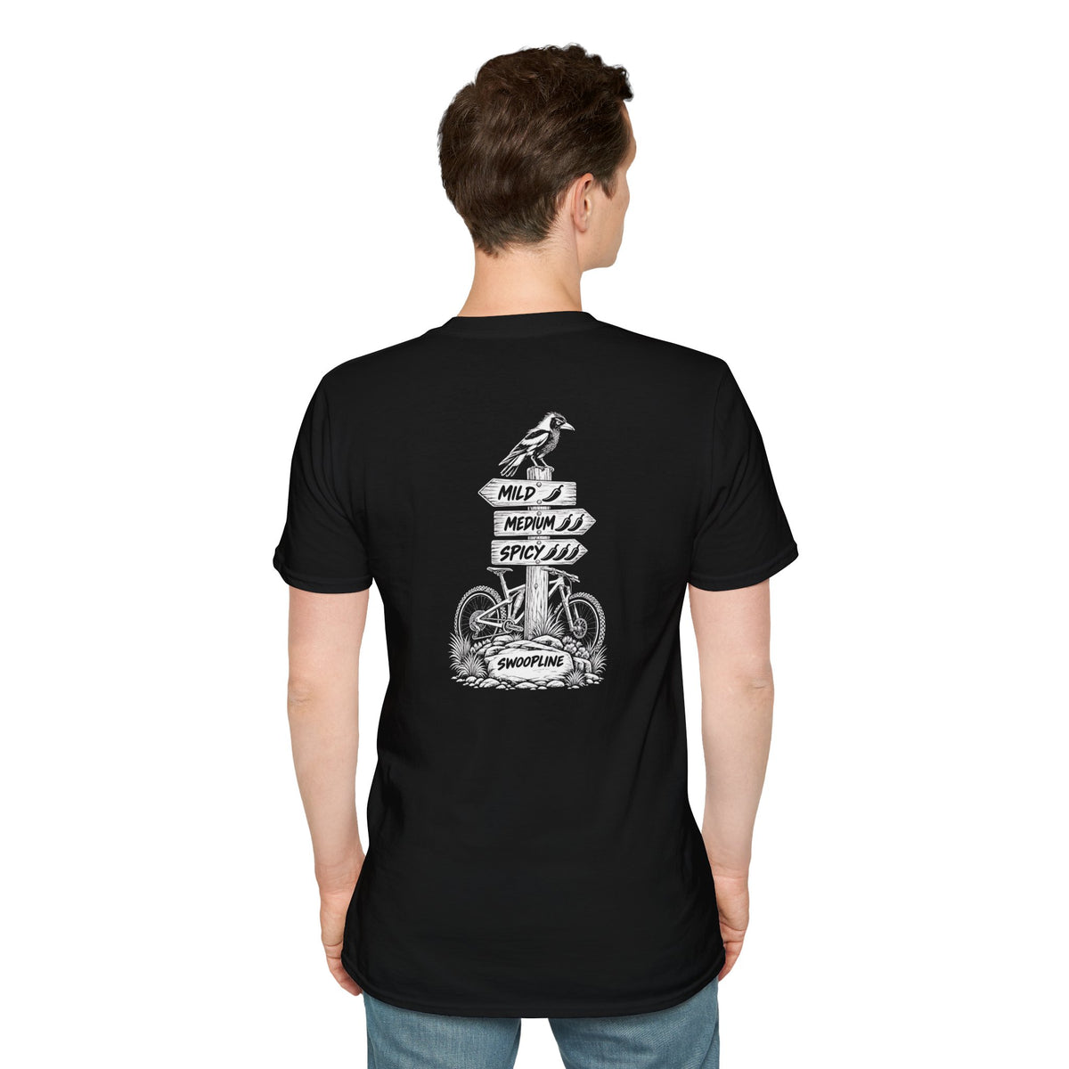 Mild, Medium or Spicy Line Tee