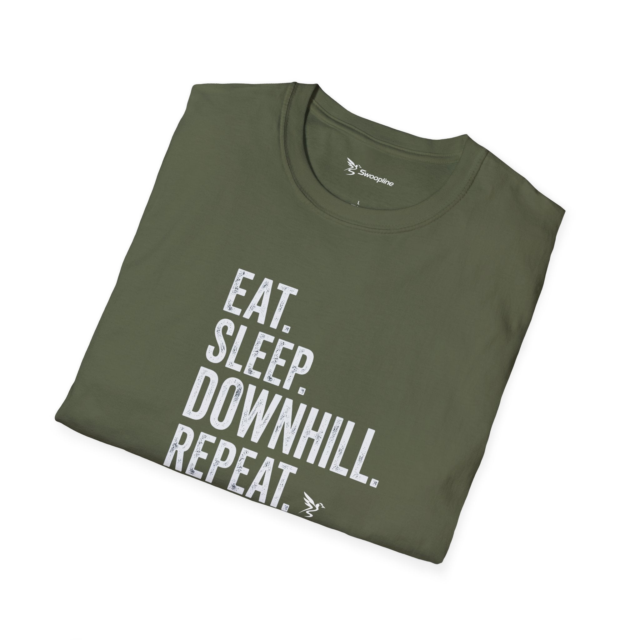 Eat Sleep Downhill Repeat Tee
