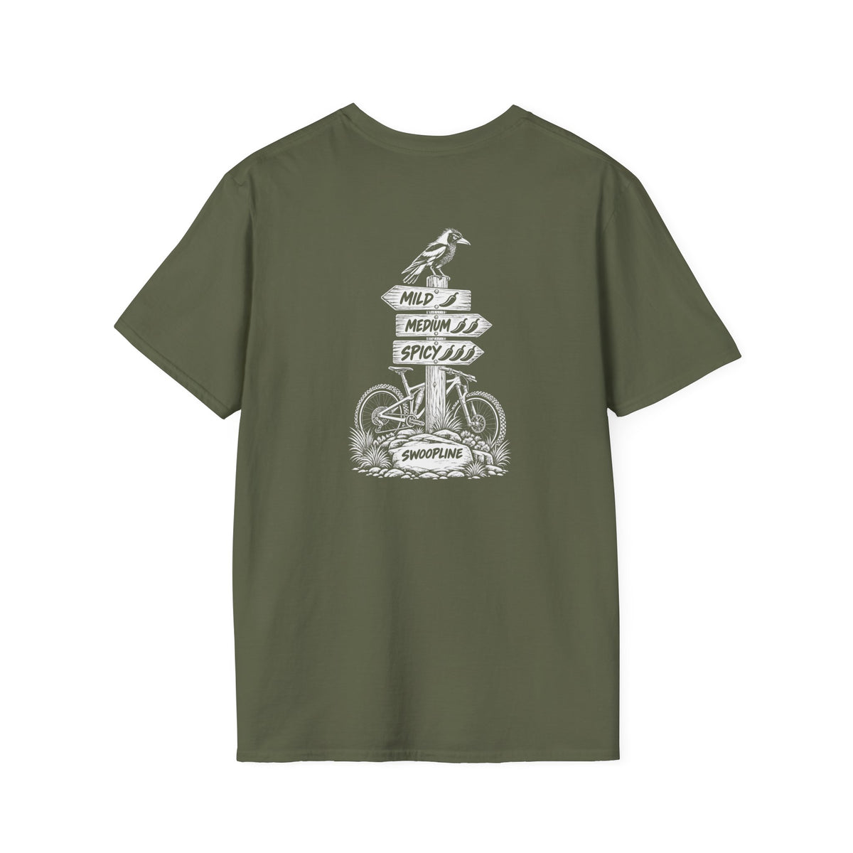 Mild, Medium or Spicy Line Tee