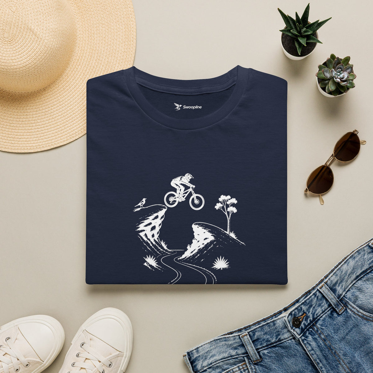 Swoopline Gap Line Tee