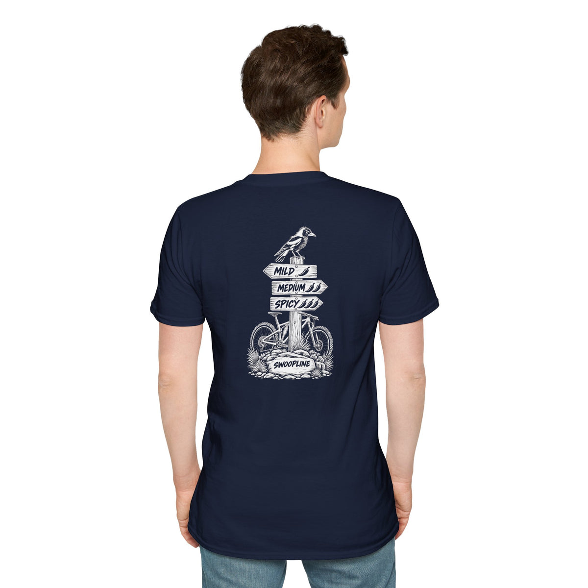 Mild, Medium or Spicy Line Tee
