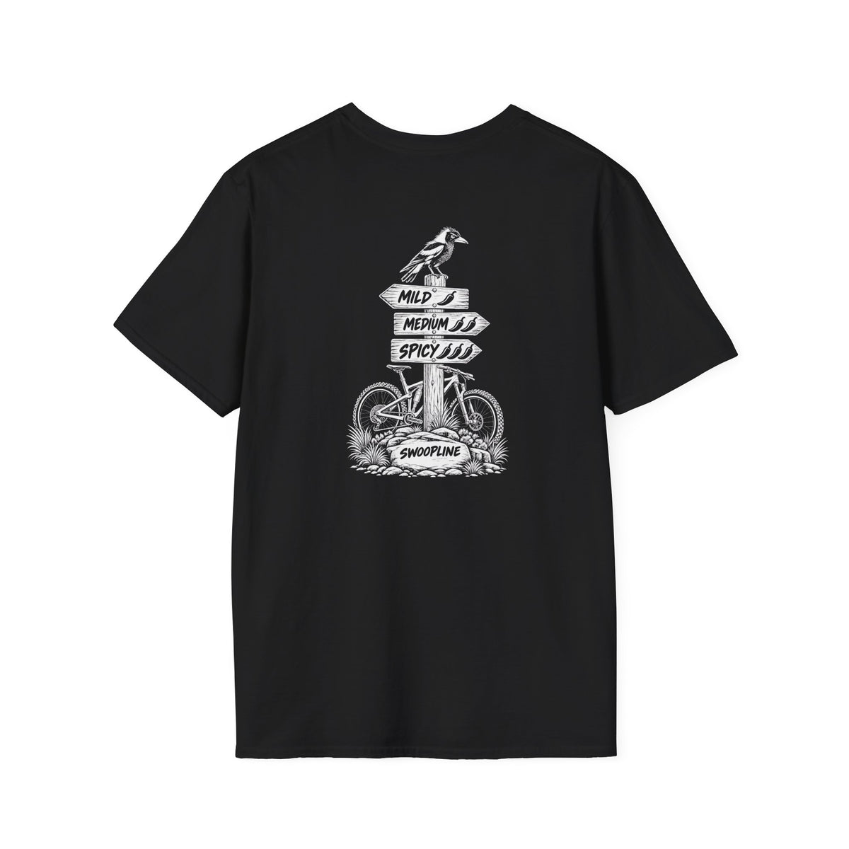 Mild, Medium or Spicy Line Tee