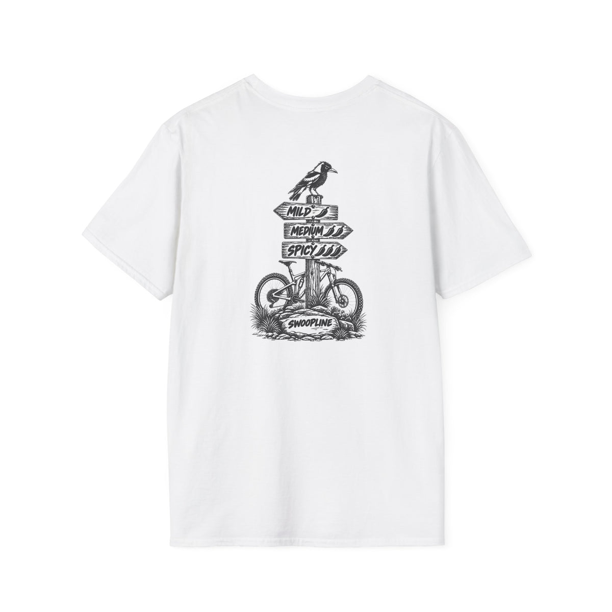 Mild, Medium or Spicy Line Tee