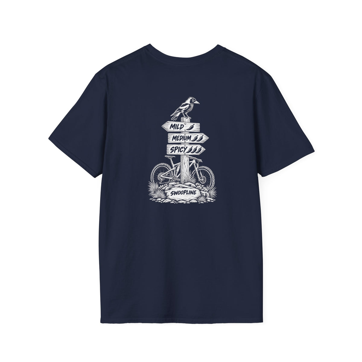 Mild, Medium or Spicy Line Tee